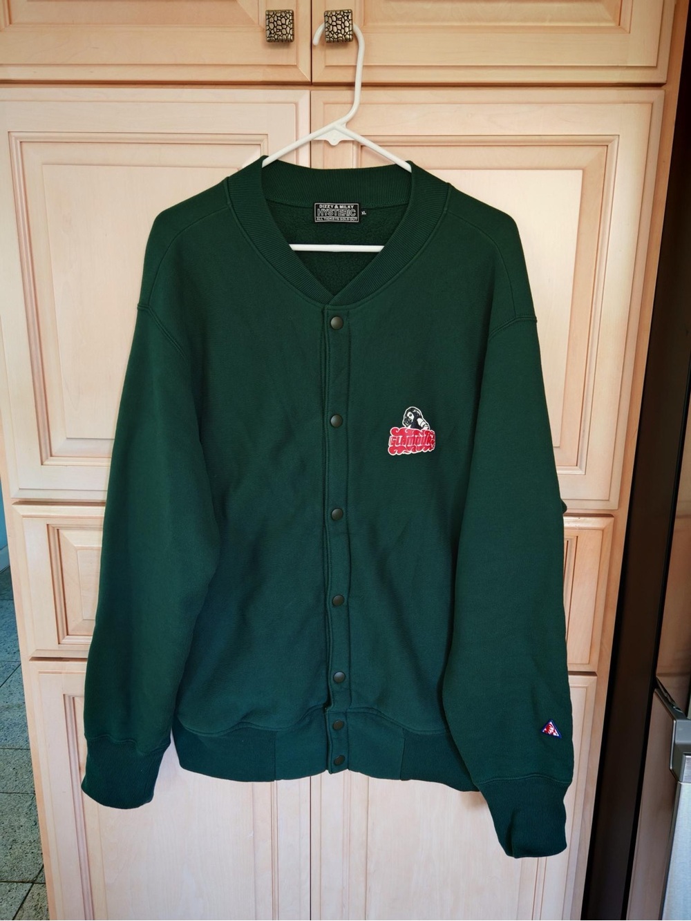 [LIKE 🆕] Dizzy & Milky Hysteric: Men's Green Button-Up Jacket